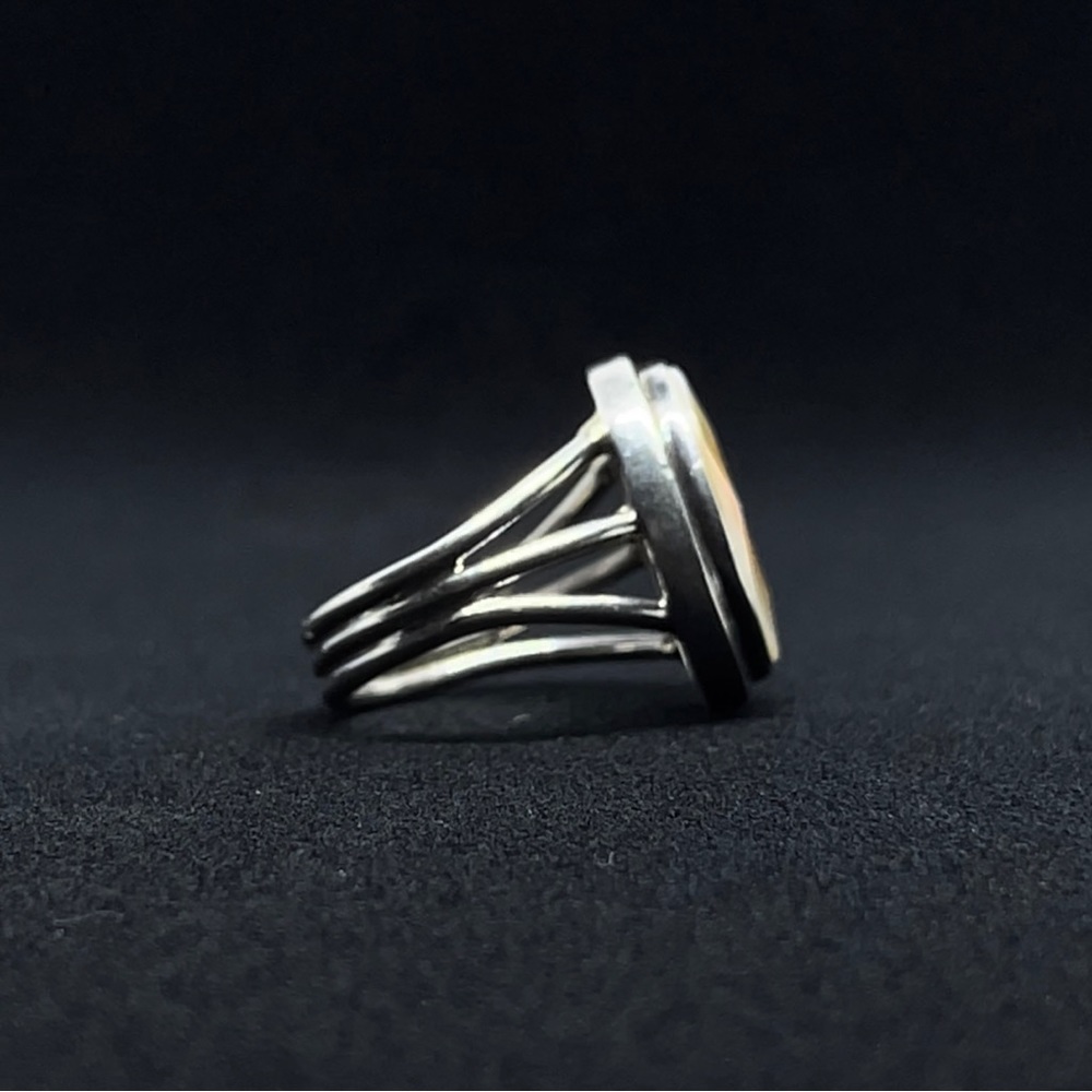 POLISHED CRYSTAL RING - Picture 3 of 5